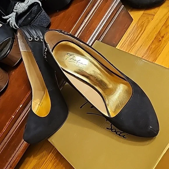 Thalia Sodi Navvo Sude Look Corset Stelettos Pumps - Picture 7 of 10